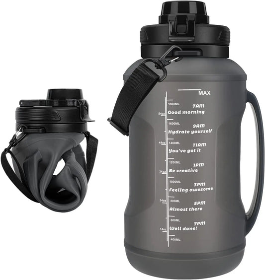 Collapsible Water Bottle, 2L/64OZ 