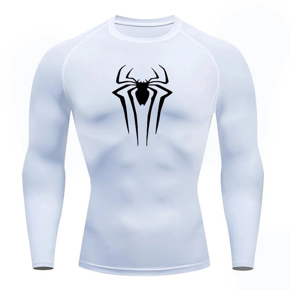 Men'S UPF 50+ Long Sleeve Compression Shirts