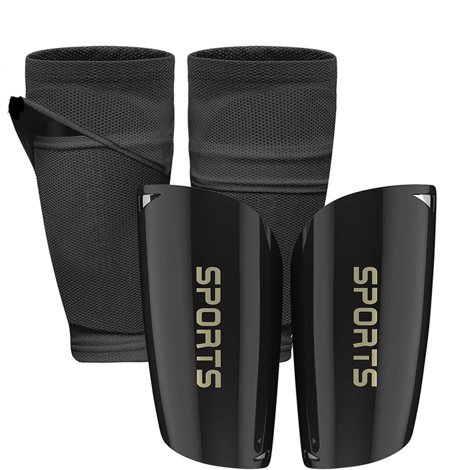 Kids Youth Soccer Shin Guards with Sleeves, Slip in Shinguards Soccer Shin Pads for Boys Girls Child Teens Adults